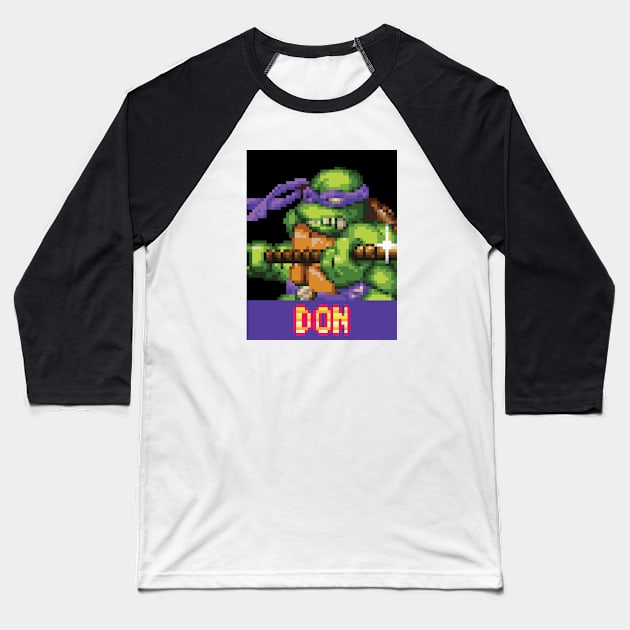 TMNT Don Baseball T-Shirt by inotyler